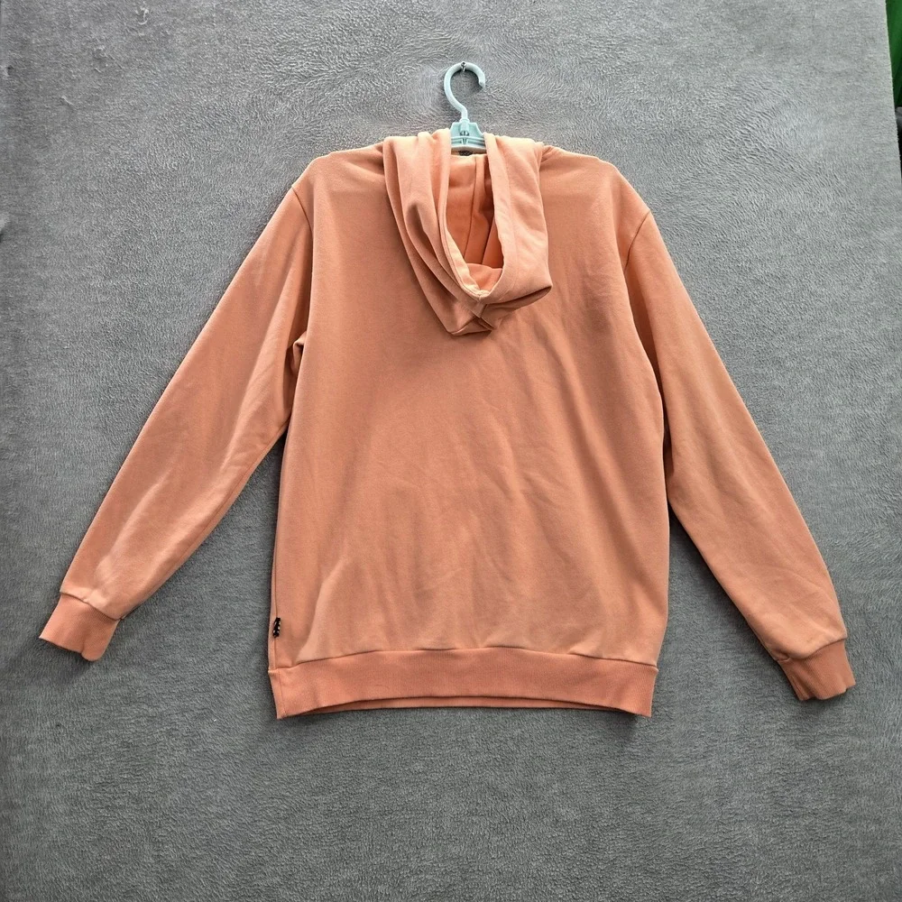 Adidas Men Hoodie M Pink Logo Embroidery Trefoil Hu Hiking Pharrell Williams‎
